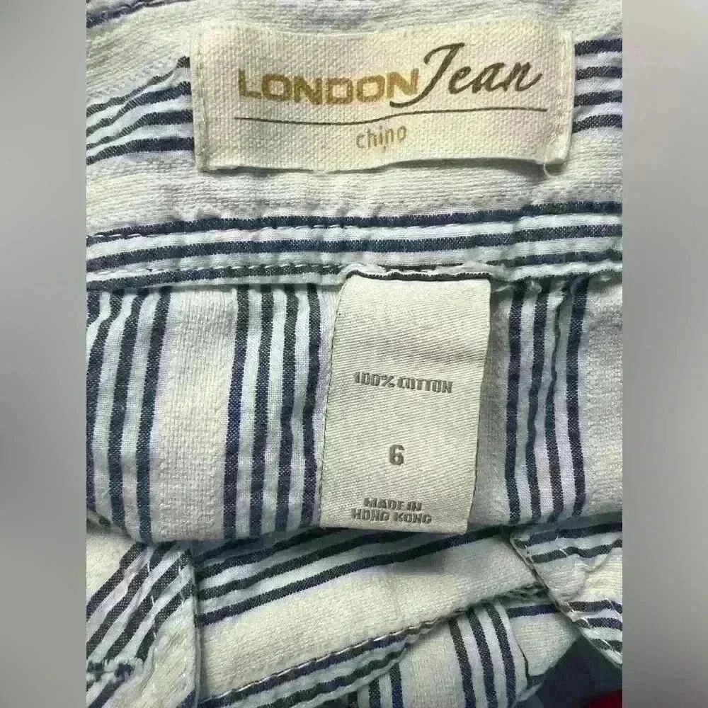 LONDONJEAN Linen wide leg chino pants - Picture 3 of 4